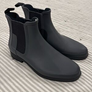 Size 10 Men's Hunter Refined Slim Fit Chelsea Boots